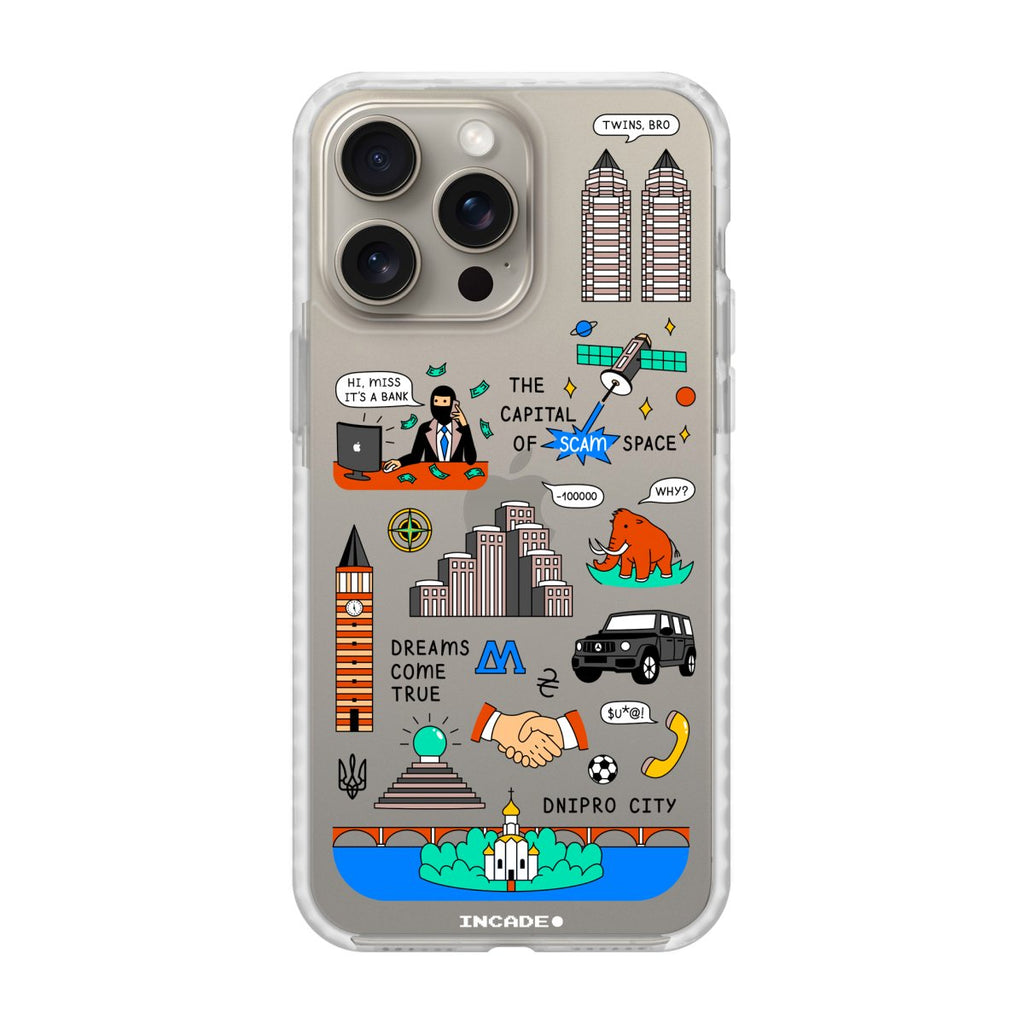 Чохол для iPhone 15 Pro Max DNIPRO - INCADE