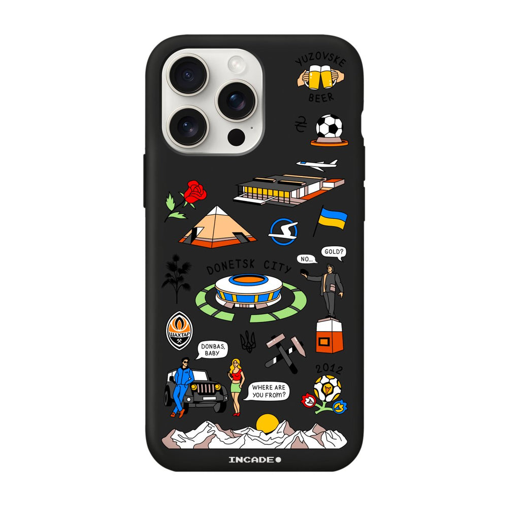 Чохол для iPhone 15 Pro Max DONETSK - INCADE