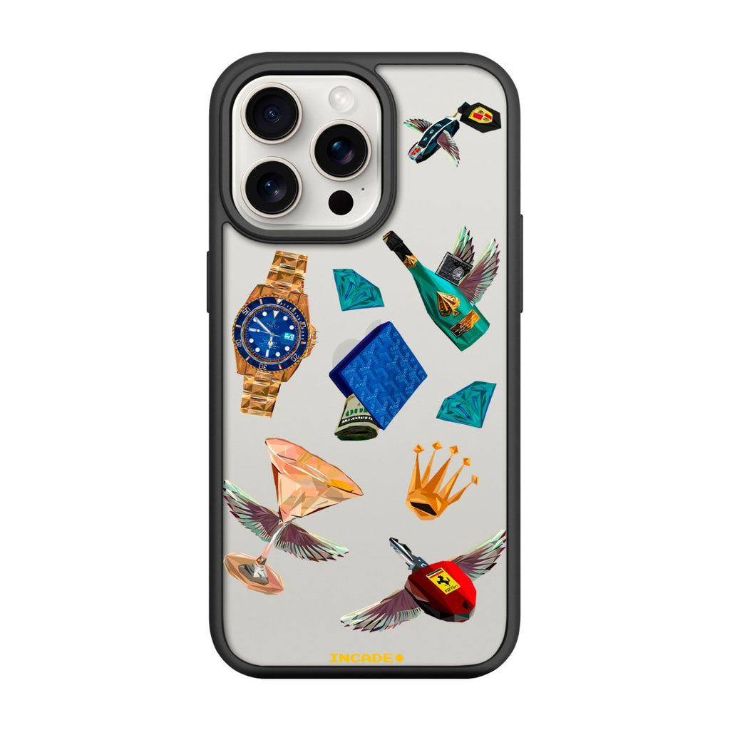 Чохол для iPhone 15 Pro Max Ferrari porsche rolex - INCADE