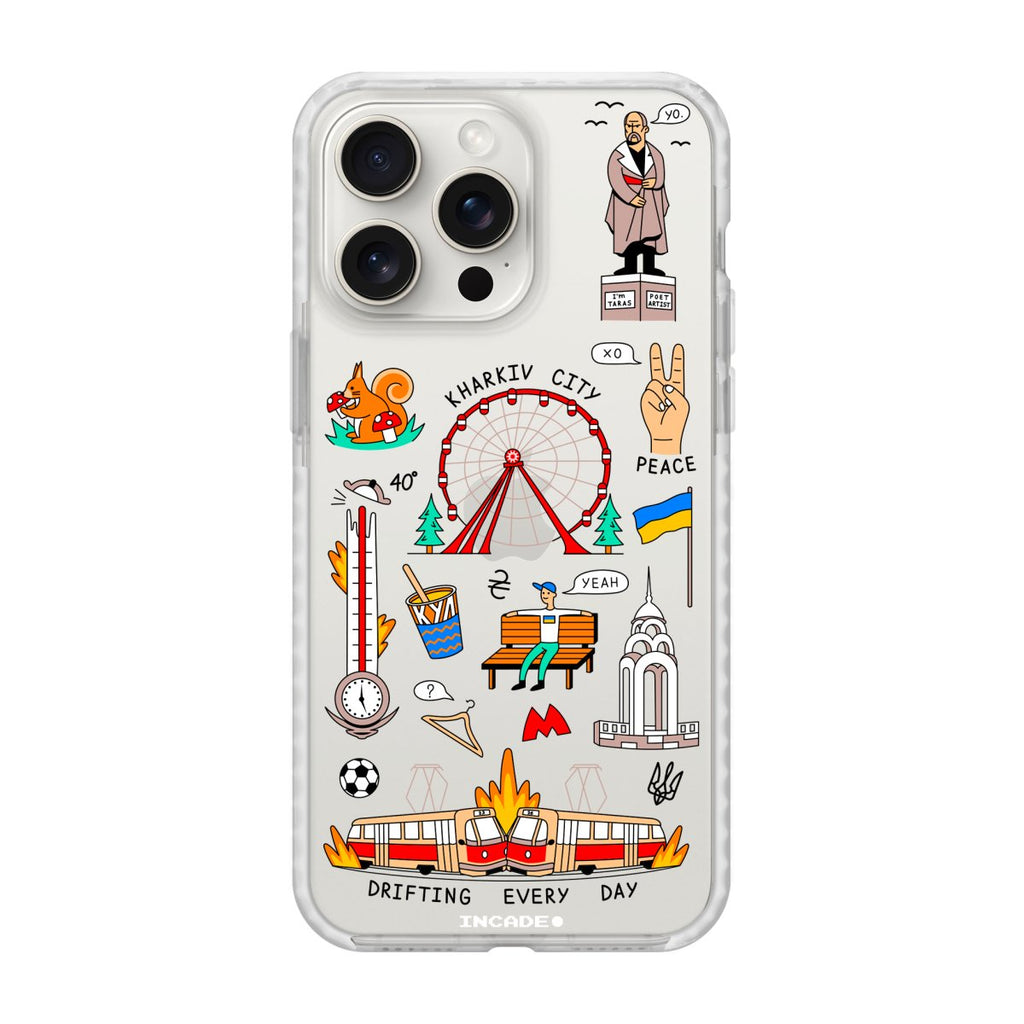 Чохол для iPhone 15 Pro Max KHARKIV - INCADE