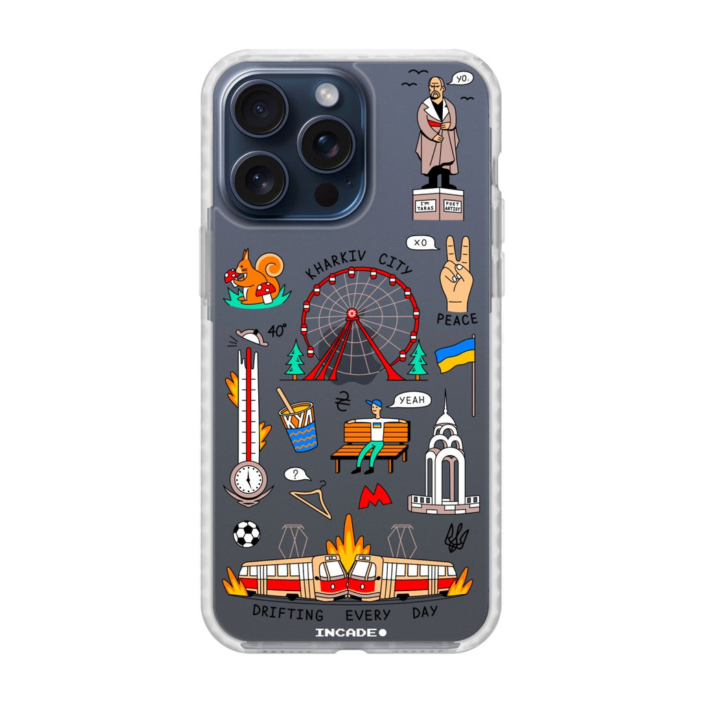 Чохол для iPhone 15 Pro Max KHARKIV - INCADE