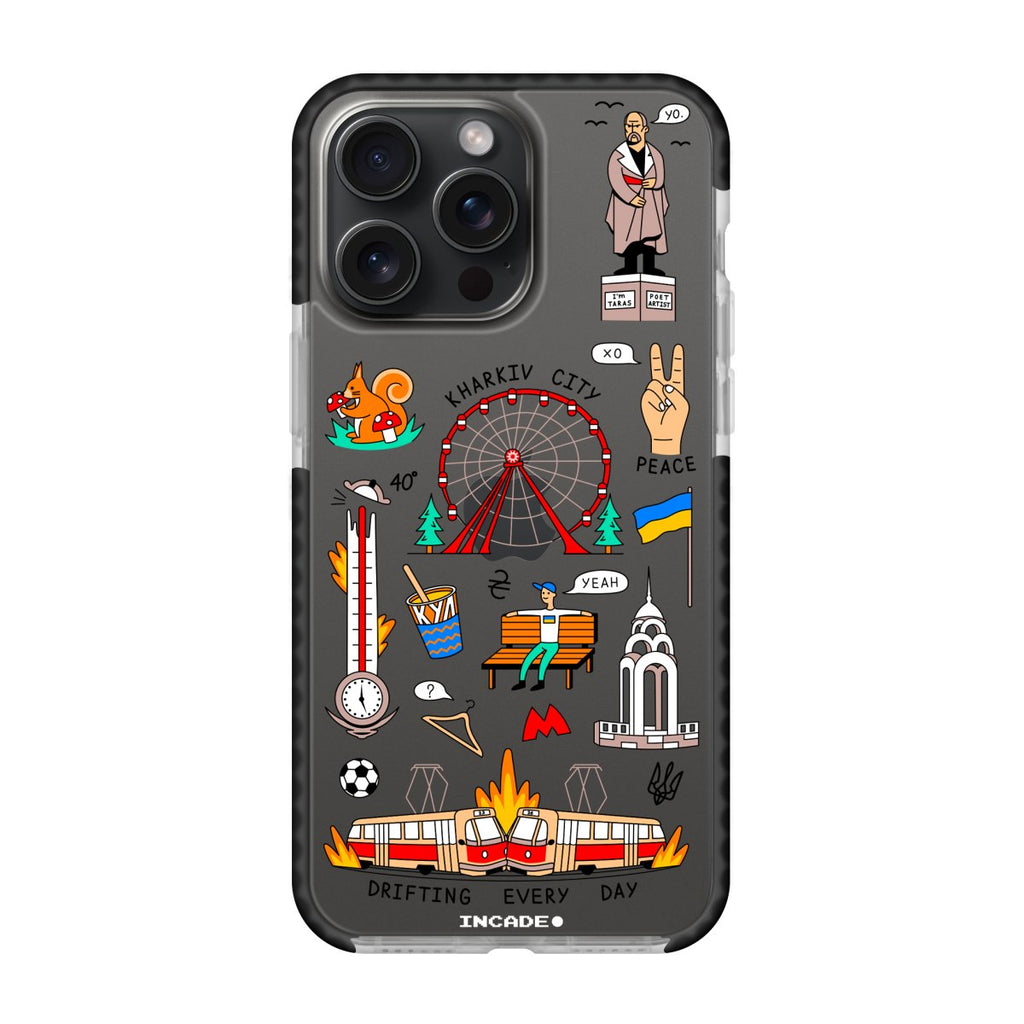 Чохол для iPhone 15 Pro Max KHARKIV - INCADE