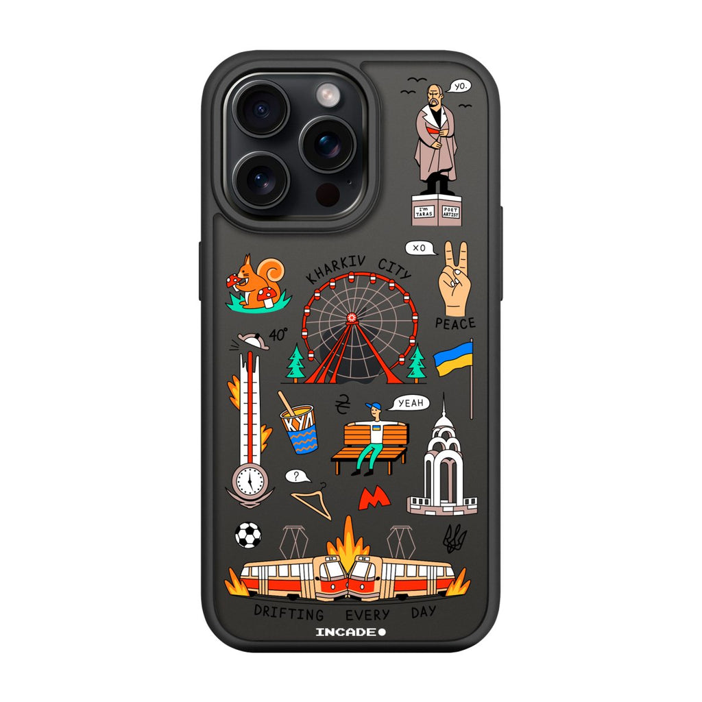 Чохол для iPhone 15 Pro Max KHARKIV - INCADE
