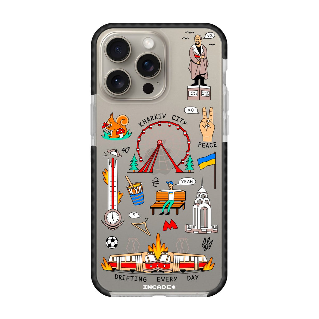 Чохол для iPhone 15 Pro Max KHARKIV - INCADE