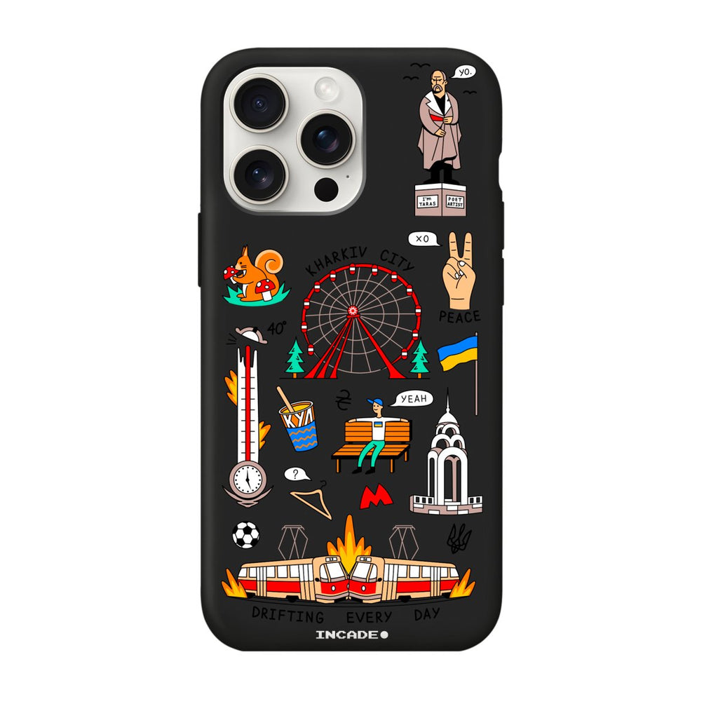 Чохол для iPhone 15 Pro Max KHARKIV - INCADE