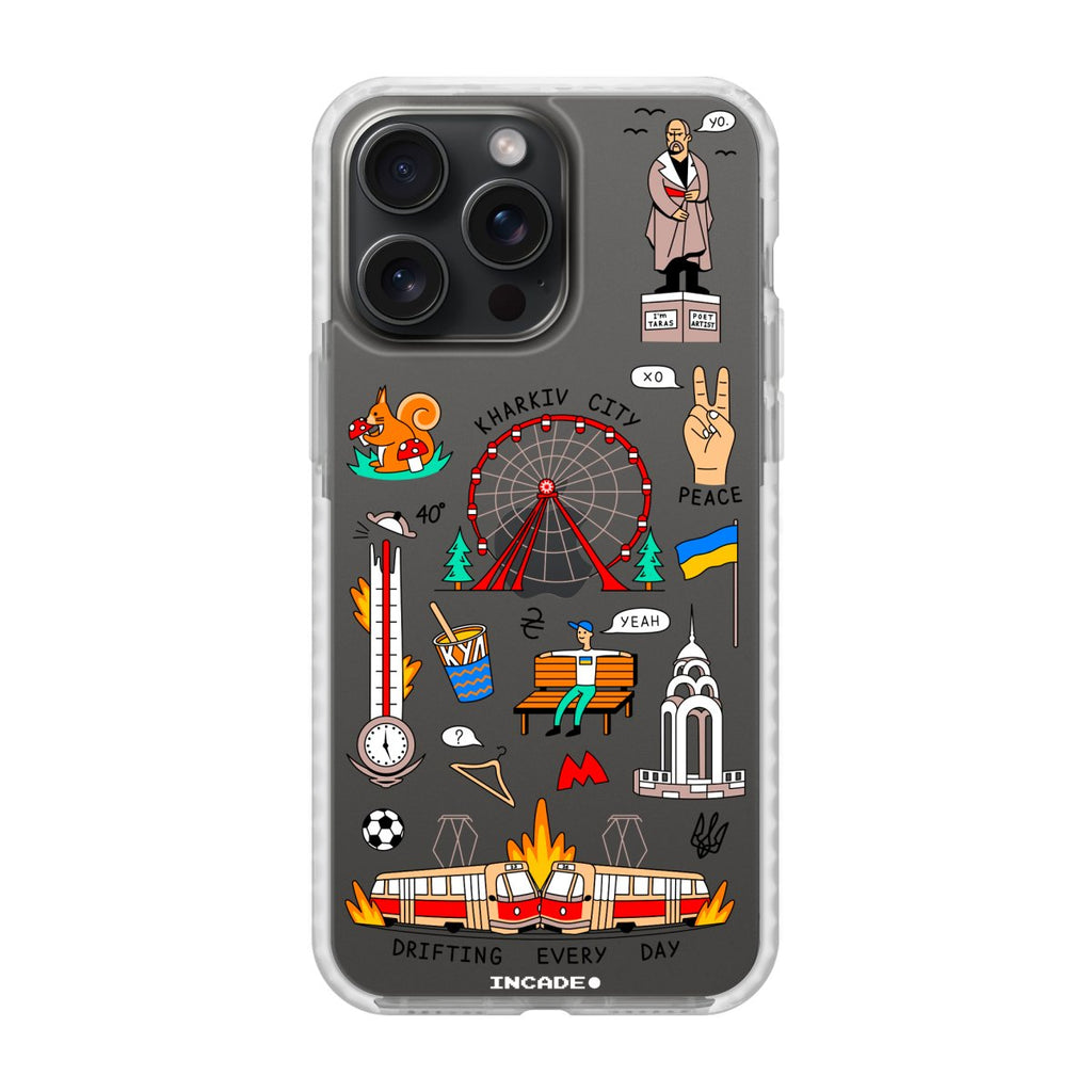 Чохол для iPhone 15 Pro Max KHARKIV - INCADE