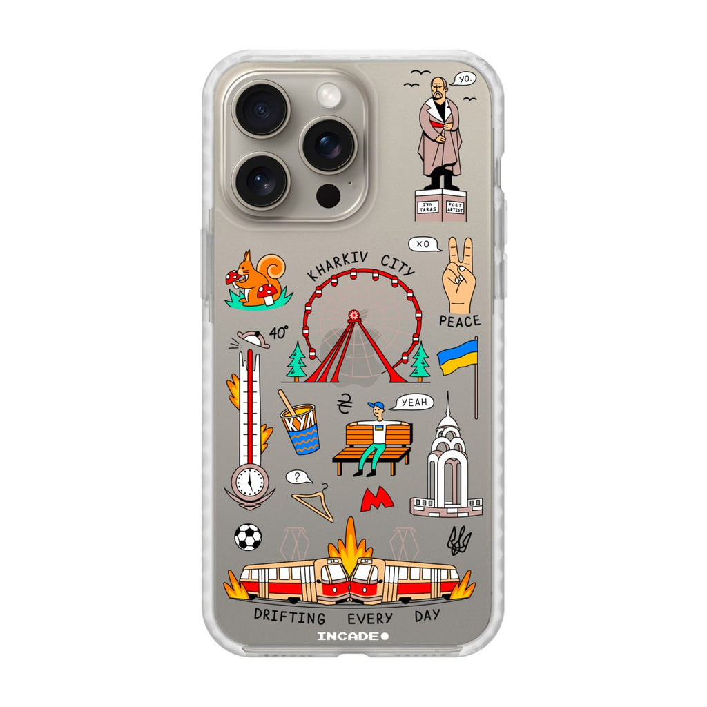 Чохол для iPhone 15 Pro Max KHARKIV - INCADE