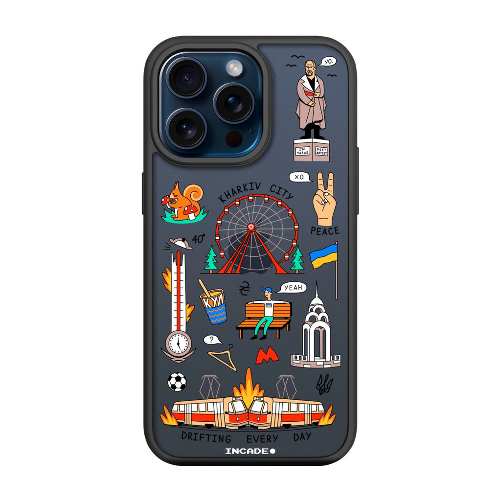 Чохол для iPhone 15 Pro Max KHARKIV - INCADE