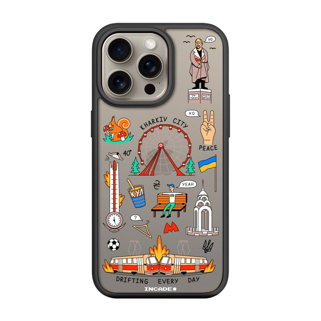 Чохол для iPhone 15 Pro Max KHARKIV - INCADE