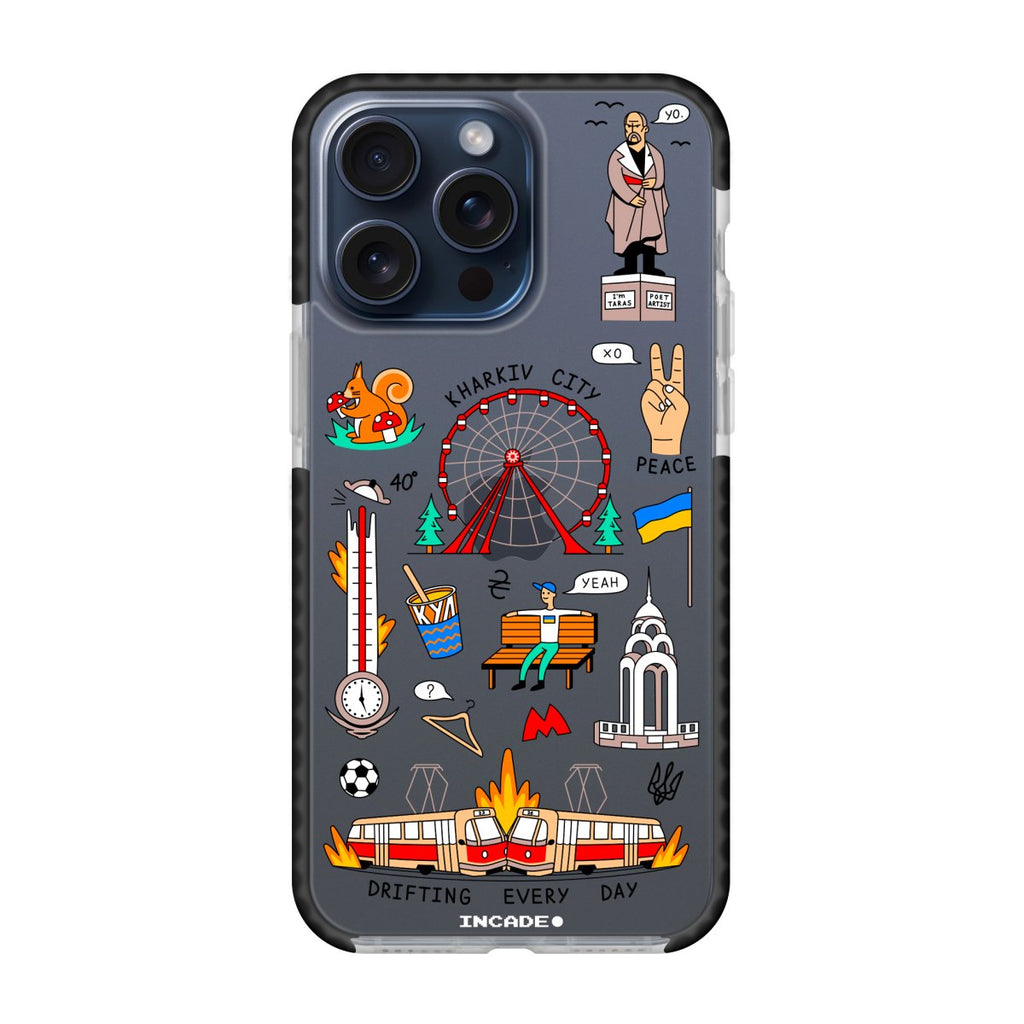 Чохол для iPhone 15 Pro Max KHARKIV - INCADE