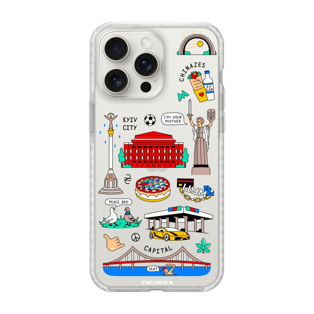 Чохол для iPhone 15 Pro Max KYIV - INCADE