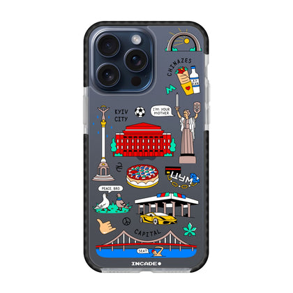 Чохол для iPhone 15 Pro Max KYIV - INCADE
