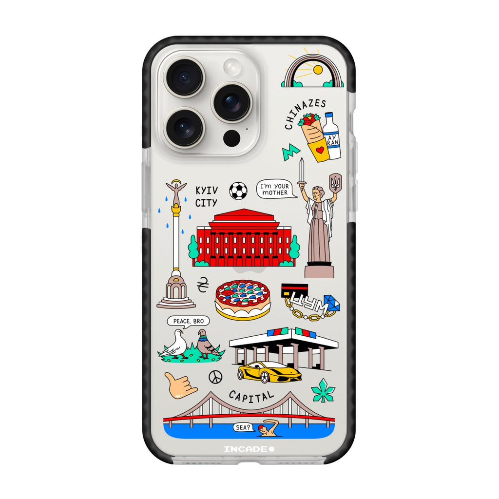 Чохол для iPhone 15 Pro Max KYIV - INCADE