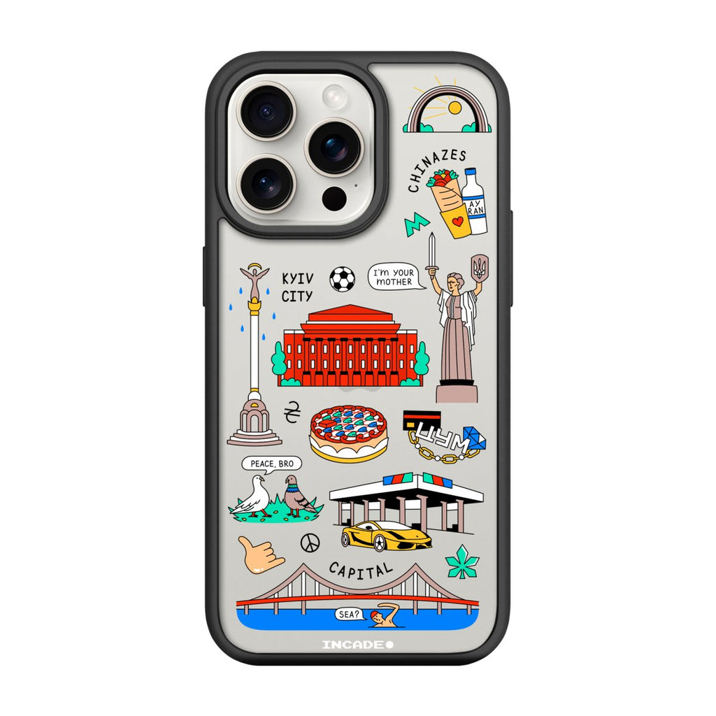 Чохол для iPhone 15 Pro Max KYIV - INCADE