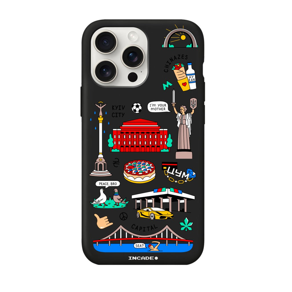 Чохол для iPhone 15 Pro Max KYIV - INCADE