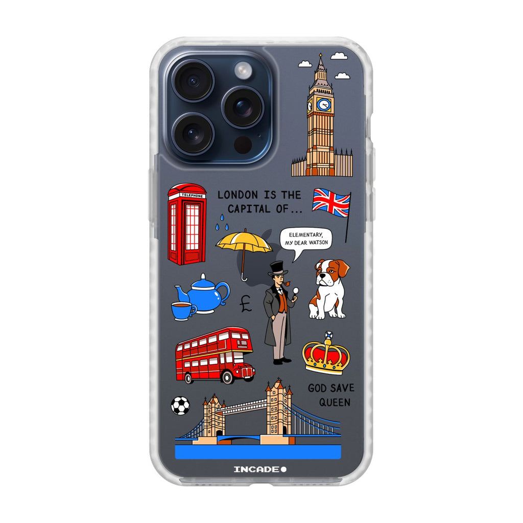 Чохол для iPhone 15 Pro Max LONDON - INCADE