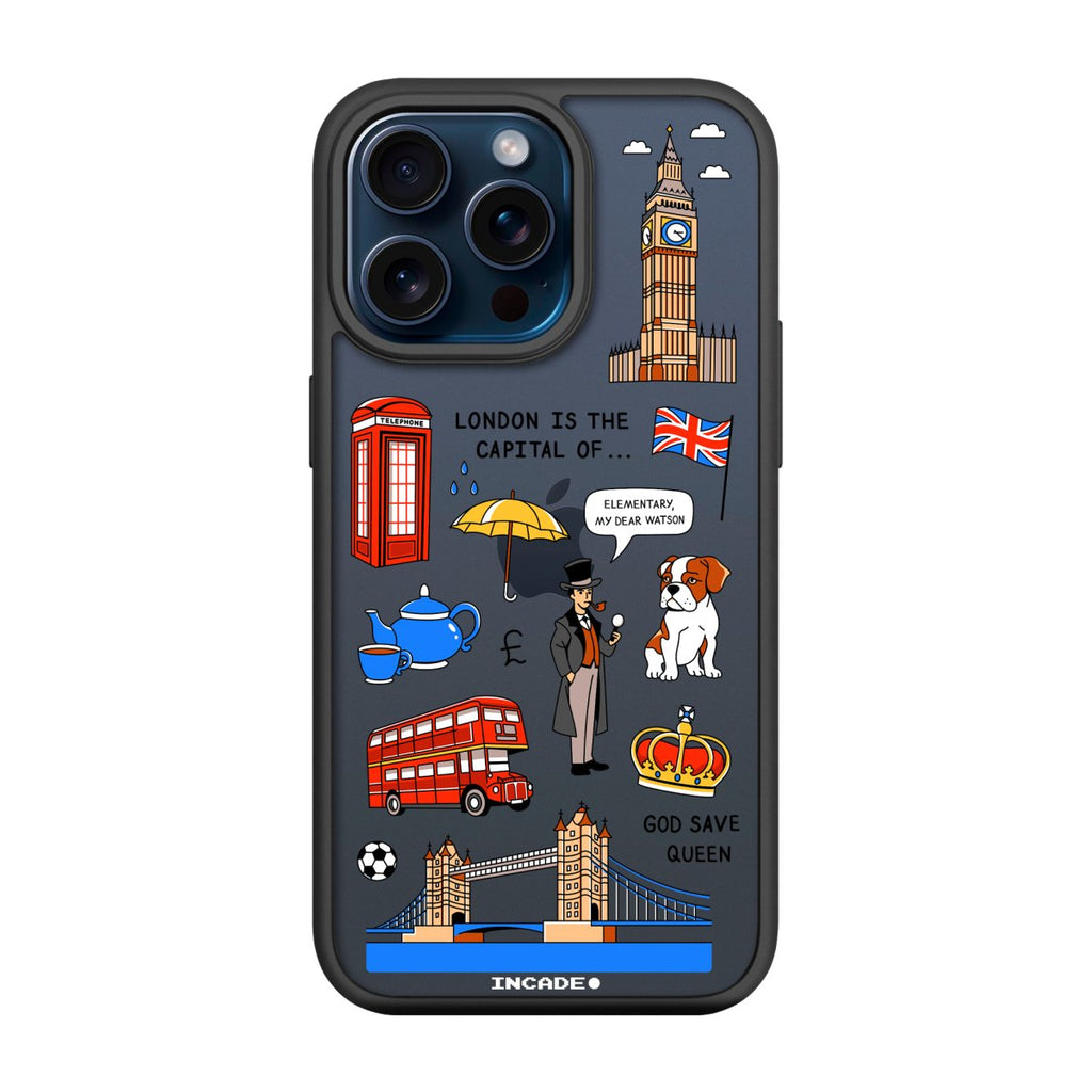Чохол для iPhone 15 Pro Max LONDON - INCADE