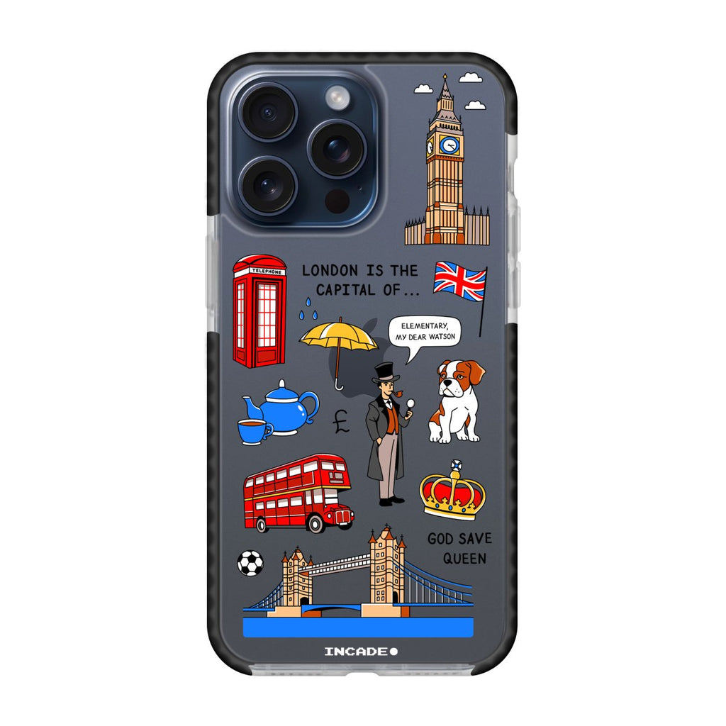 Чохол для iPhone 15 Pro Max LONDON - INCADE