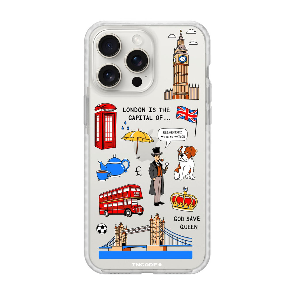 Чохол для iPhone 15 Pro Max LONDON - INCADE