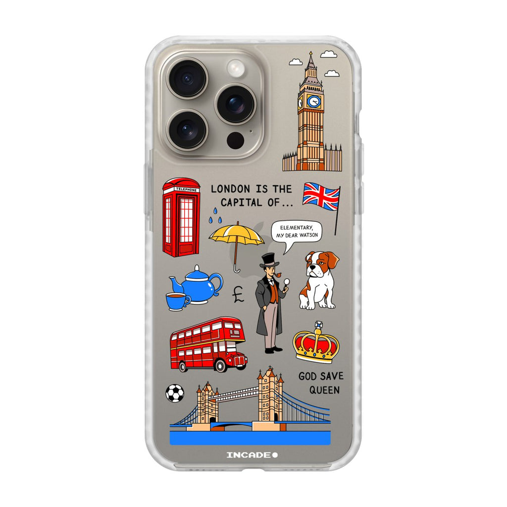 Чохол для iPhone 15 Pro Max LONDON - INCADE
