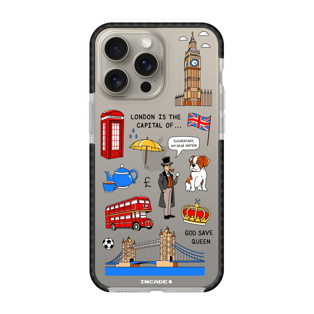Чохол для iPhone 15 Pro Max LONDON - INCADE