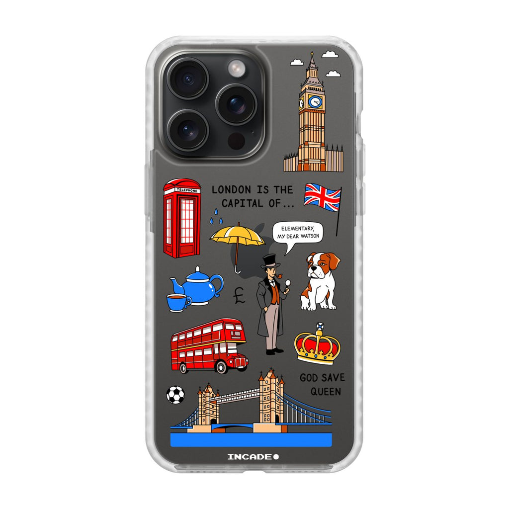 Чохол для iPhone 15 Pro Max LONDON - INCADE