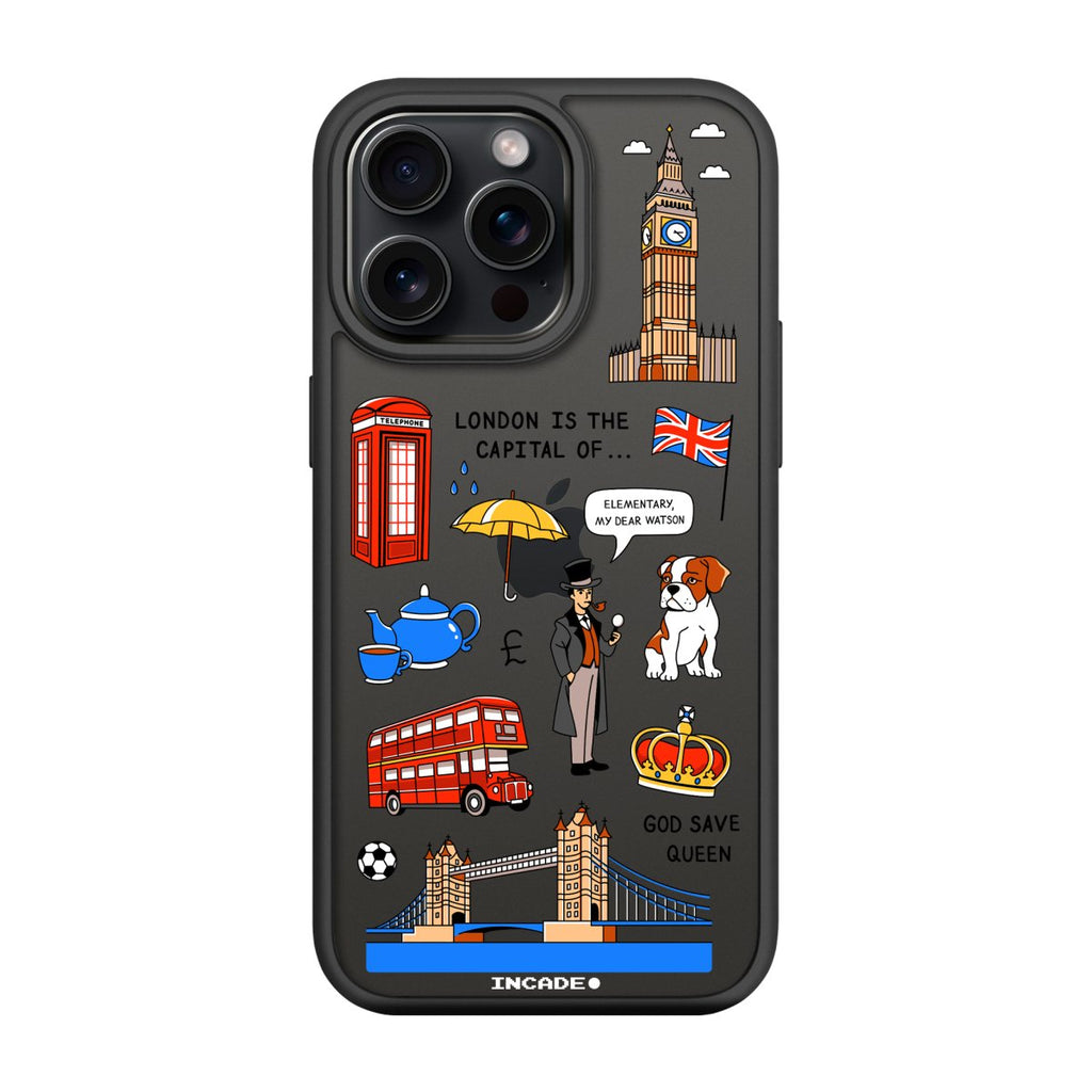 Чохол для iPhone 15 Pro Max LONDON - INCADE