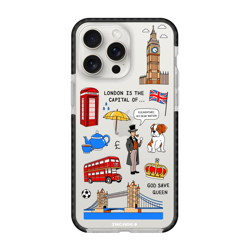 Чохол для iPhone 15 Pro Max LONDON - INCADE