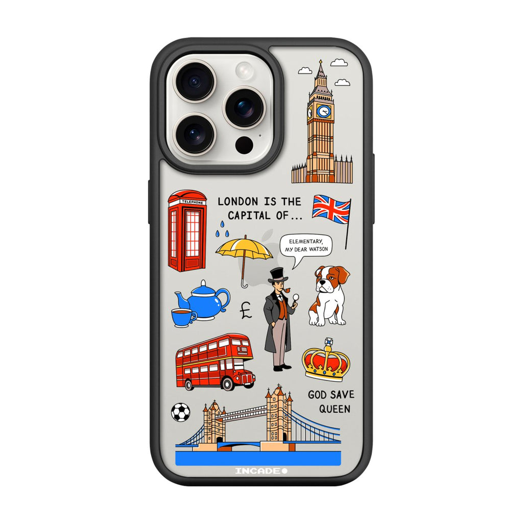Чохол для iPhone 15 Pro Max LONDON - INCADE