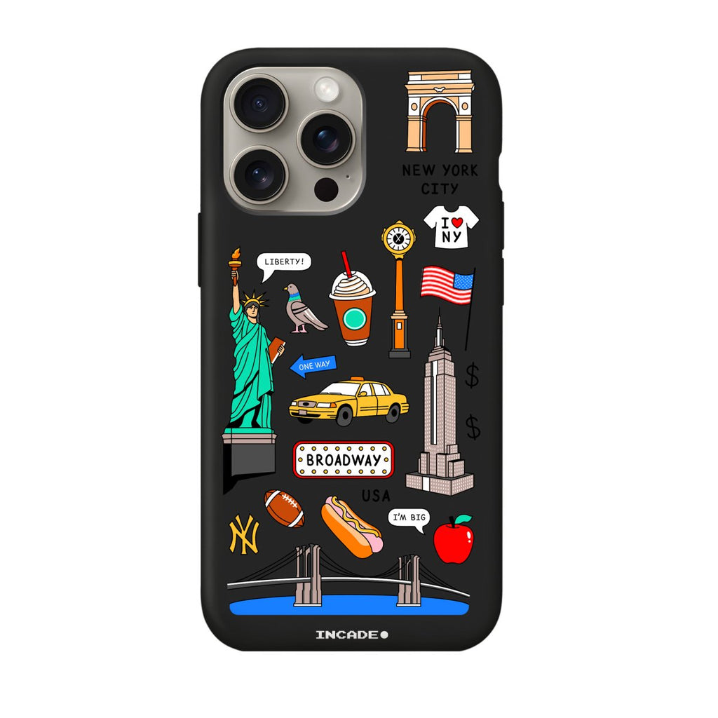Чохол для iPhone 15 Pro Max NEW YORK - INCADE