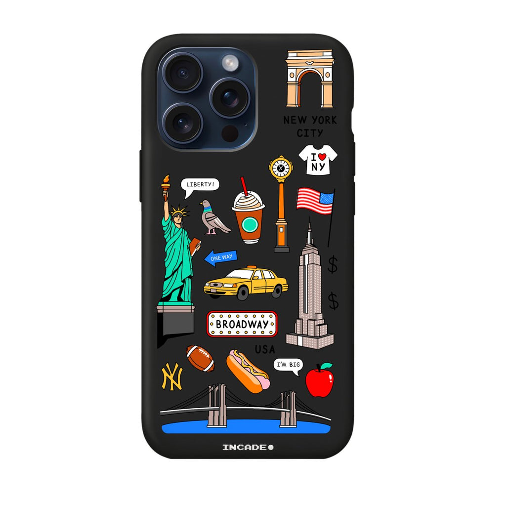 Чохол для iPhone 15 Pro Max NEW YORK - INCADE