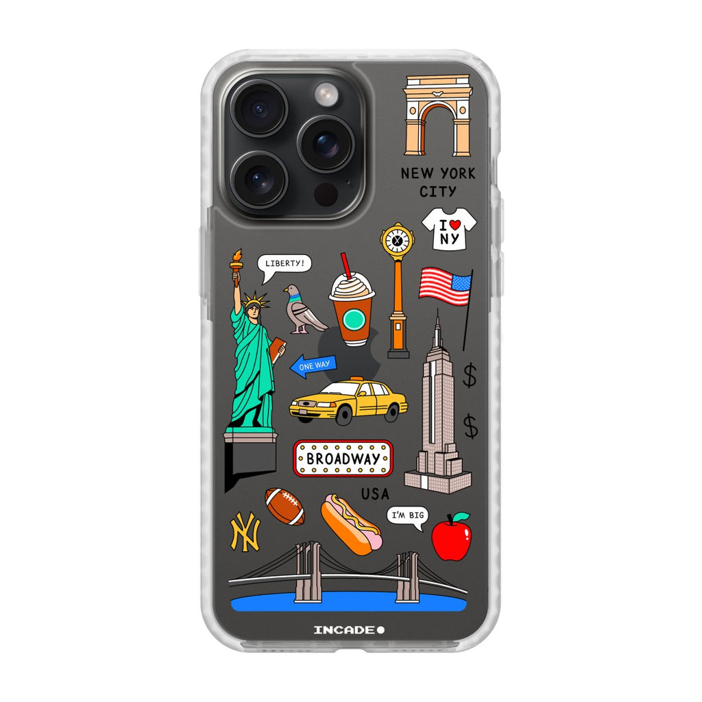 Чохол для iPhone 15 Pro Max NEW YORK - INCADE