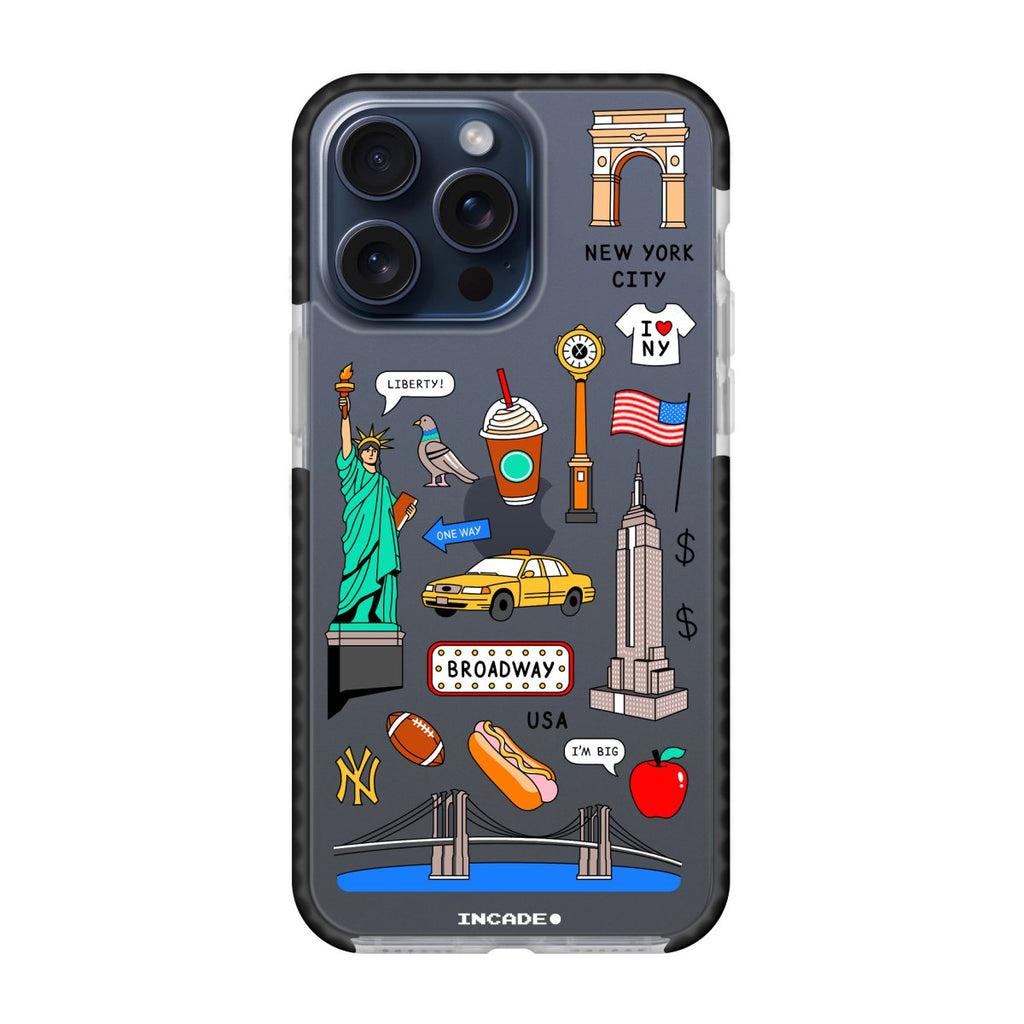 Чохол для iPhone 15 Pro Max NEW YORK - INCADE