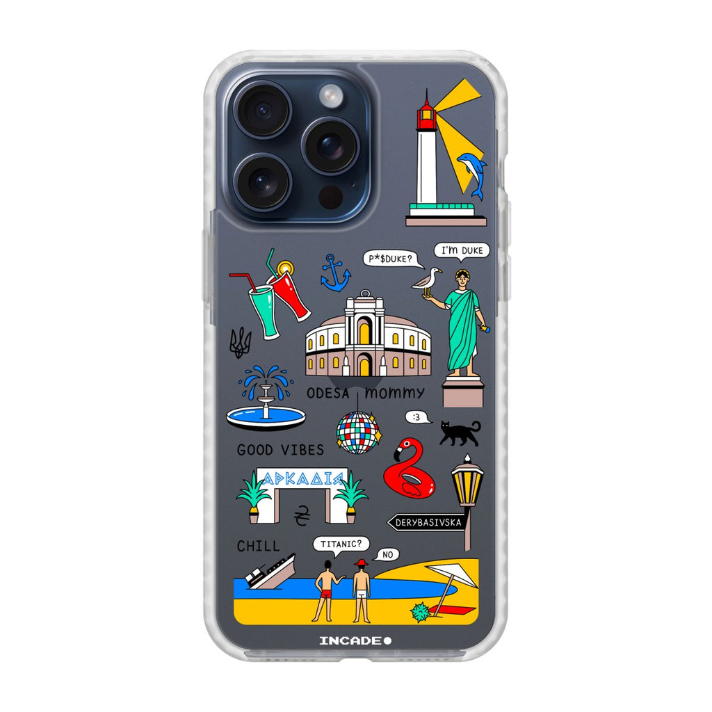 Чохол для iPhone 15 Pro Max ODESA - INCADE