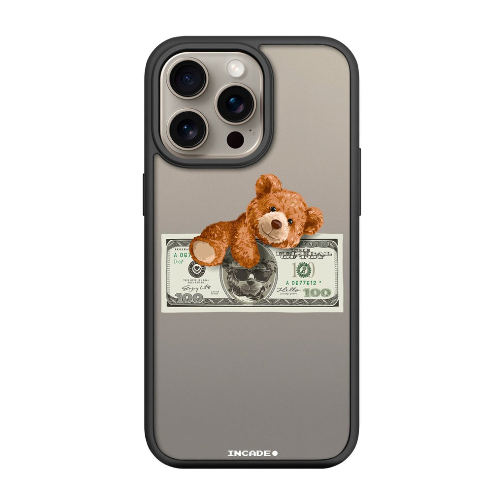 Чохол для iPhone 15 Pro Max teddy dollar - INCADE