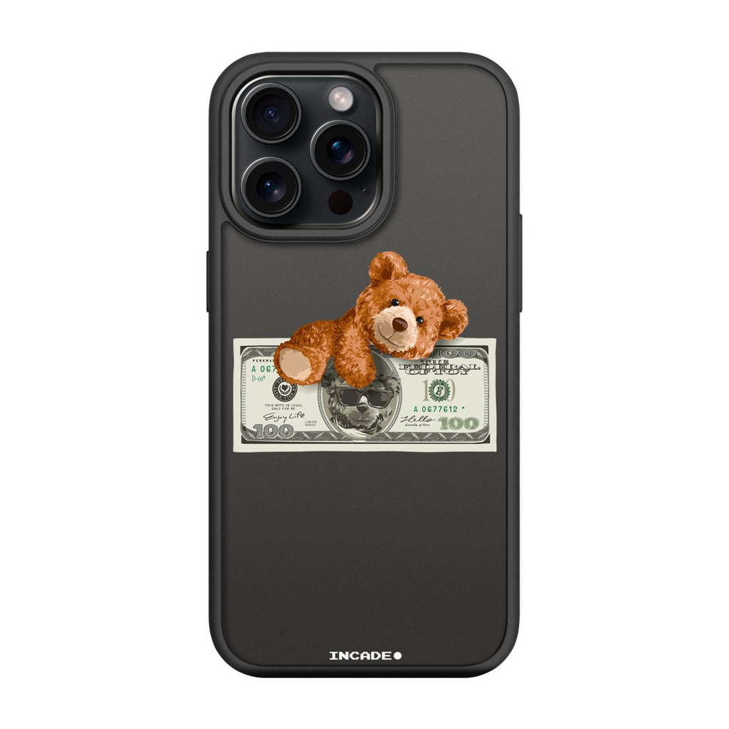 Чохол для iPhone 15 Pro Max teddy dollar - INCADE