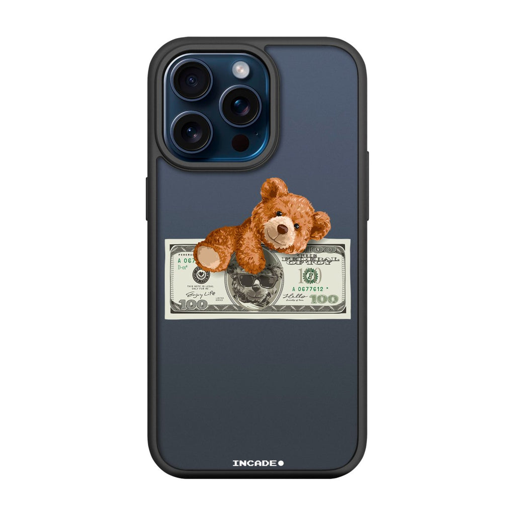 Чохол для iPhone 15 Pro Max teddy dollar - INCADE