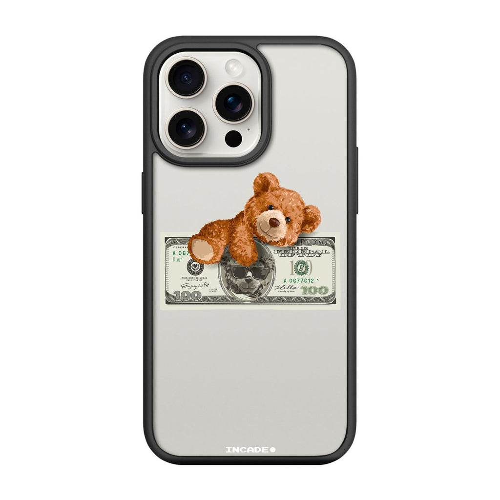 Чохол для iPhone 15 Pro Max teddy dollar - INCADE