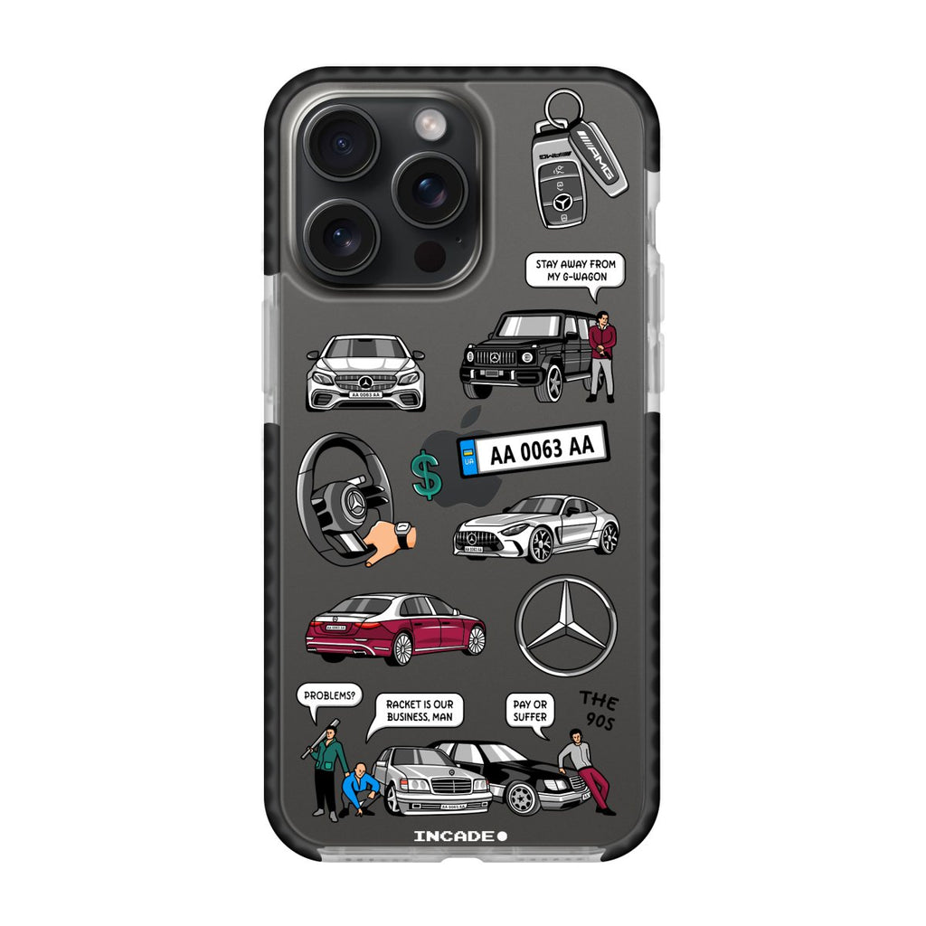 Чохол для iPhone 15 Pro MERCEDES - INCADE