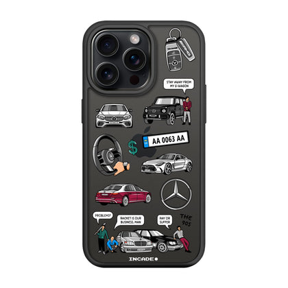 Чохол для iPhone 15 Pro MERCEDES - INCADE