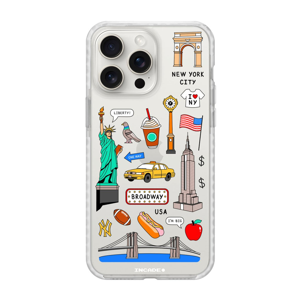 Чохол для iPhone 15 Pro NEW YORK - INCADE