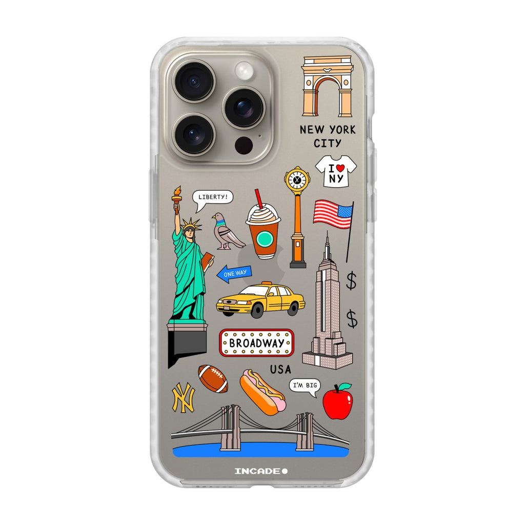 Чохол для iPhone 15 Pro NEW YORK - INCADE