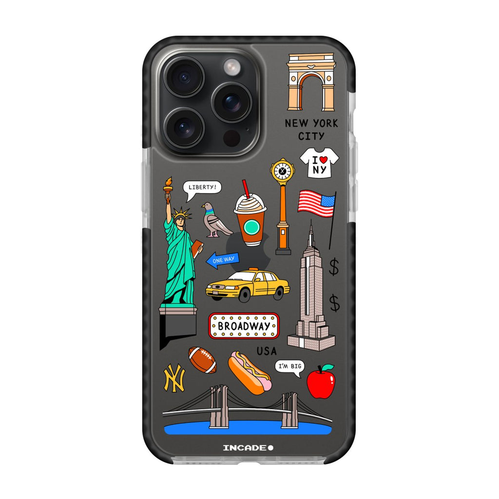 Чохол для iPhone 15 Pro NEW YORK - INCADE