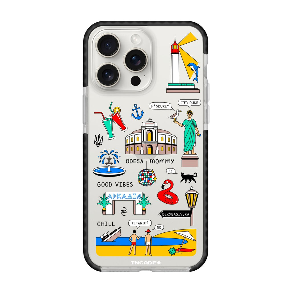 Чохол для iPhone 15 Pro ODESA - INCADE