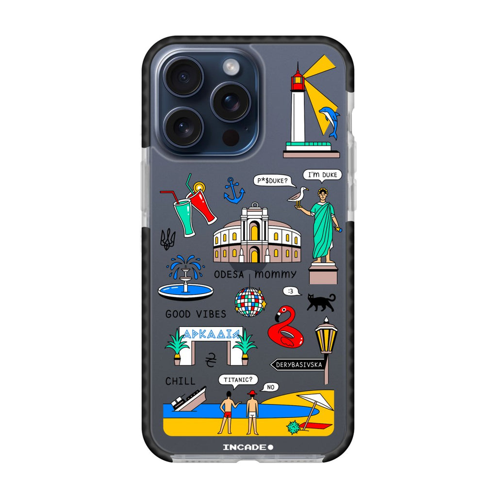Чохол для iPhone 15 Pro ODESA - INCADE