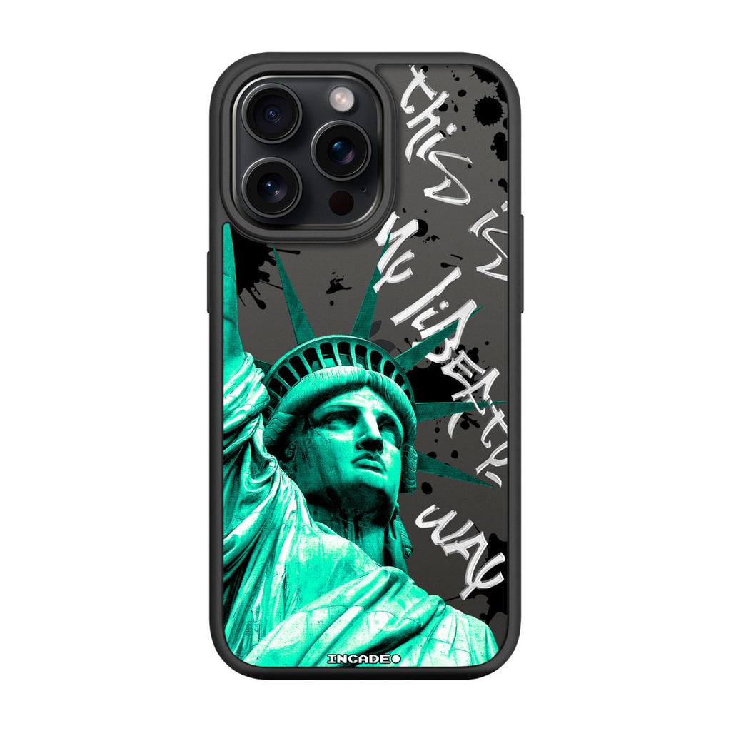 Чохол для iPhone 15 Pro STATUE GREEN - INCADE