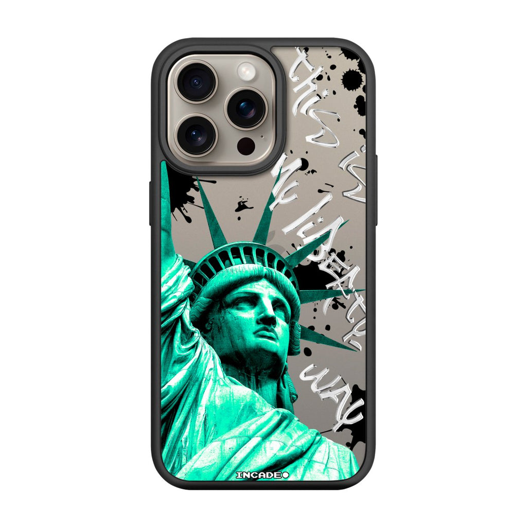Чохол для iPhone 15 Pro STATUE GREEN - INCADE