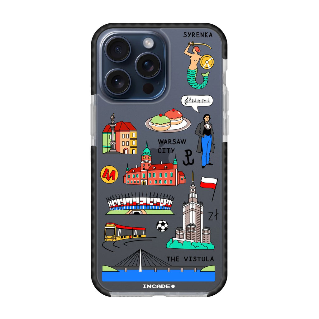 Чохол для iPhone 15 Pro WARSAW - INCADE