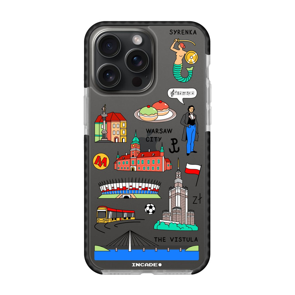 Чохол для iPhone 15 Pro WARSAW - INCADE