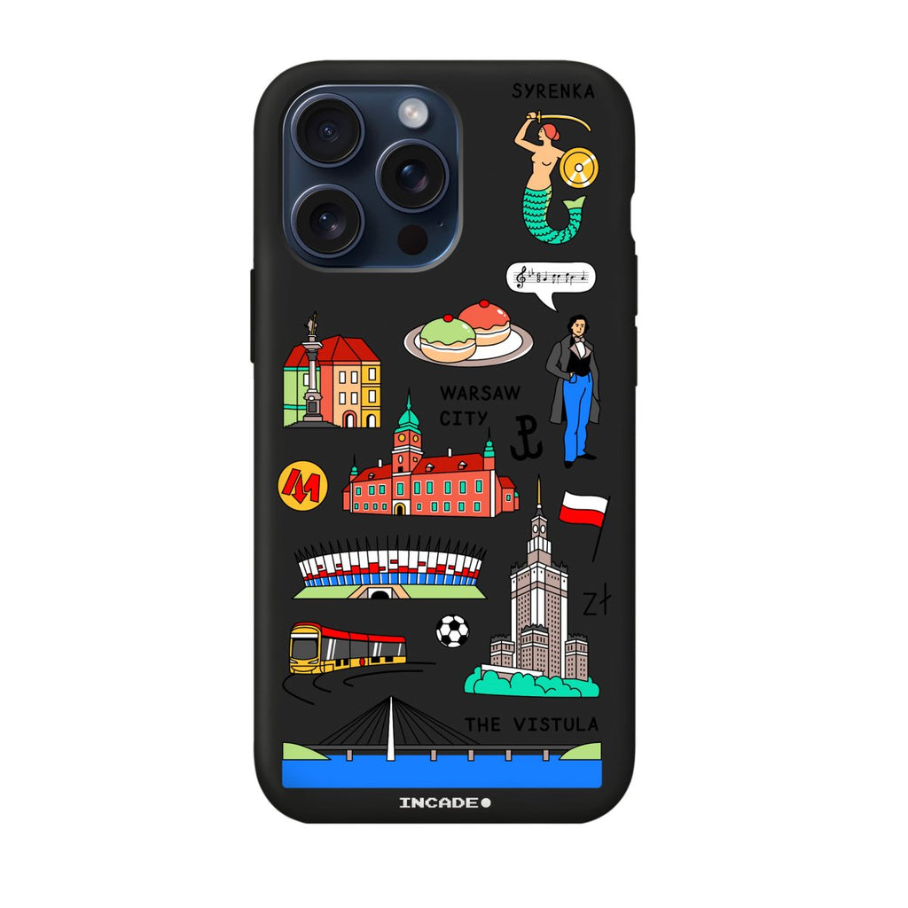 Чохол для iPhone 15 Pro WARSAW - INCADE